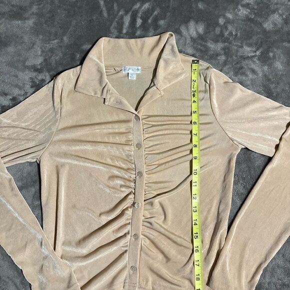 J for Justify Women Junior Shirt Long Sleeve T-Shirt L (F5) - Picture 2 of 7